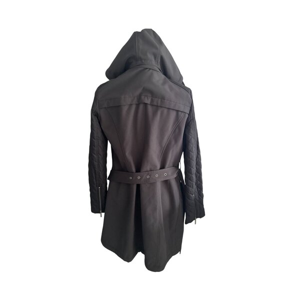 MICHAEL KORS Women's Gray Hooded Winter Coat Size Small - Picture 7 of 10